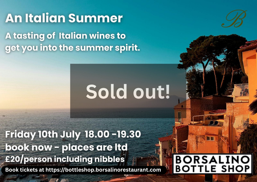 Summer 2026 Wine Tasting Event