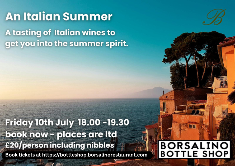 Summer 2026 Wine Tasting Event